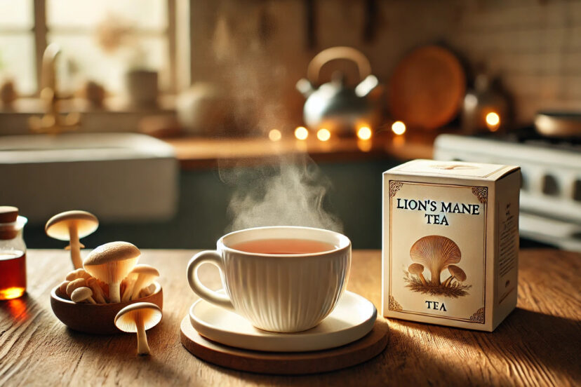 lion's mane mushroom tea