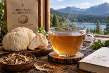 lion's mane mushroom tea