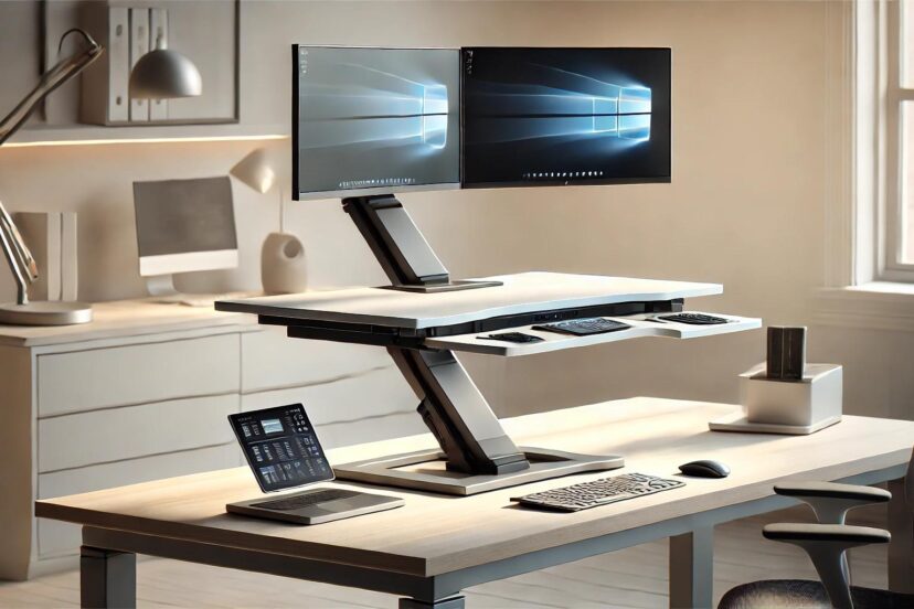 standing desk converter