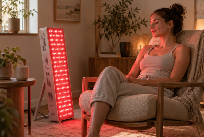 red light therapy lamp